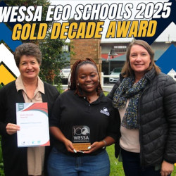 Laddsworth Primary School receives Gold Decade Award from WESSA
