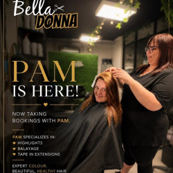 Bella Donna Hair & Beauty welcomes Pam!