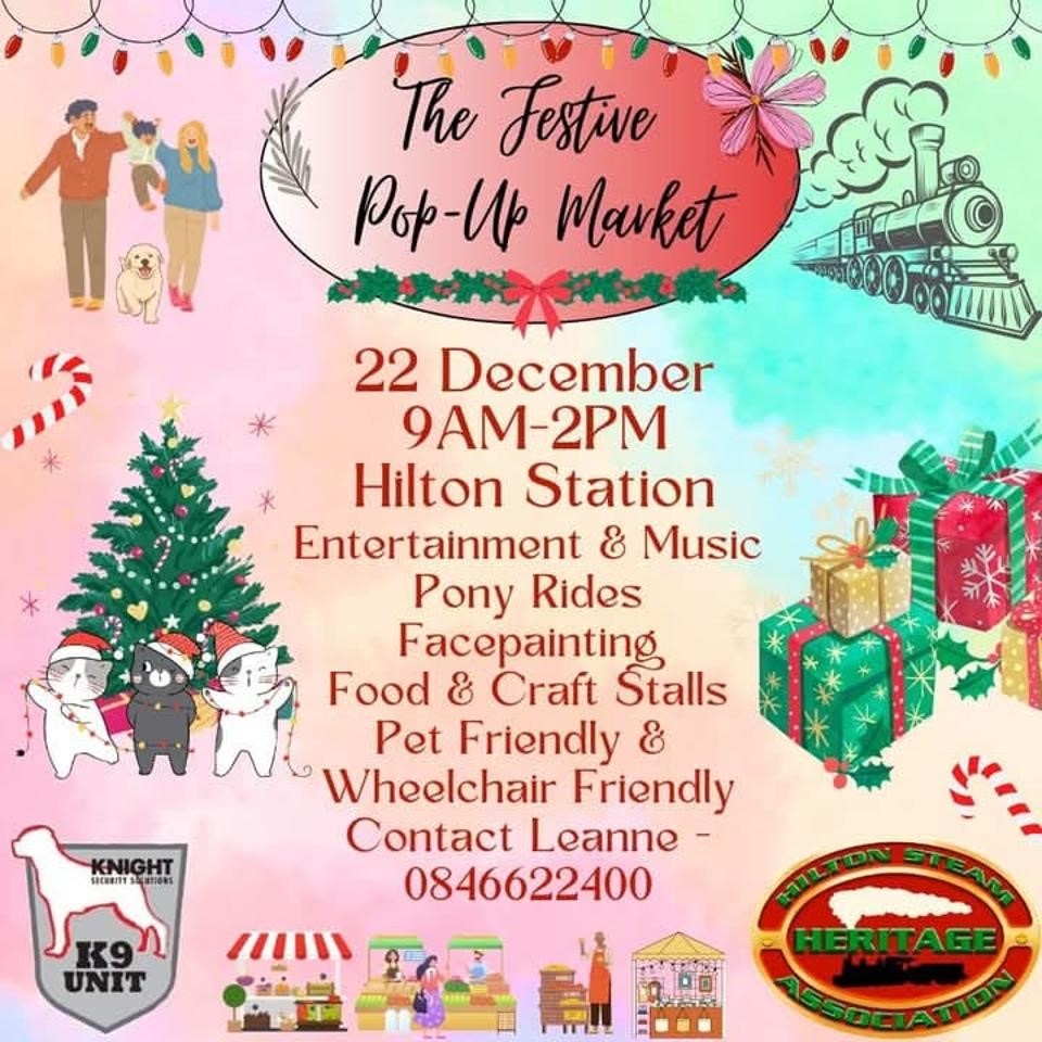 22 dec hilton market at train station