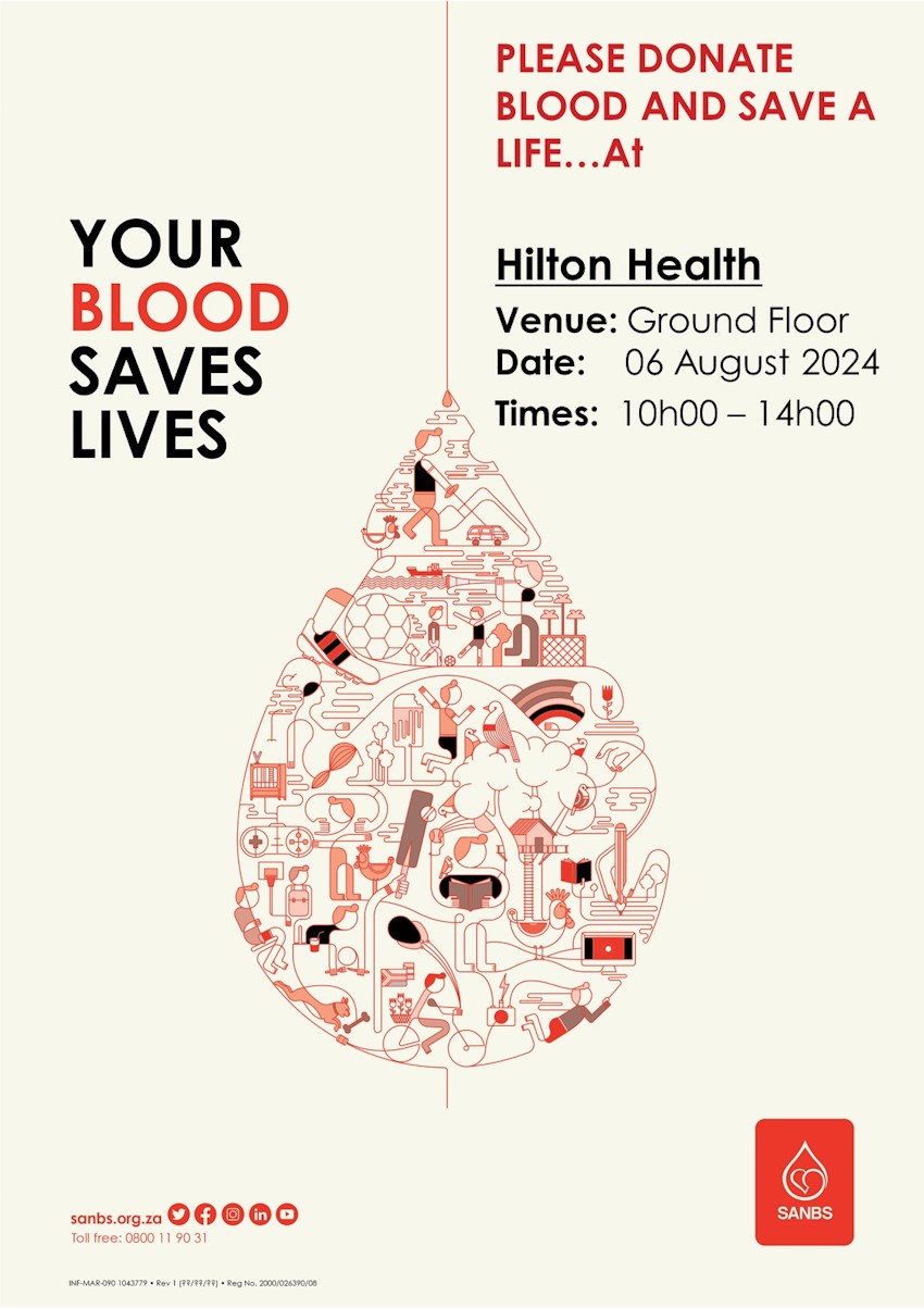 6 aug blood clinic hilton