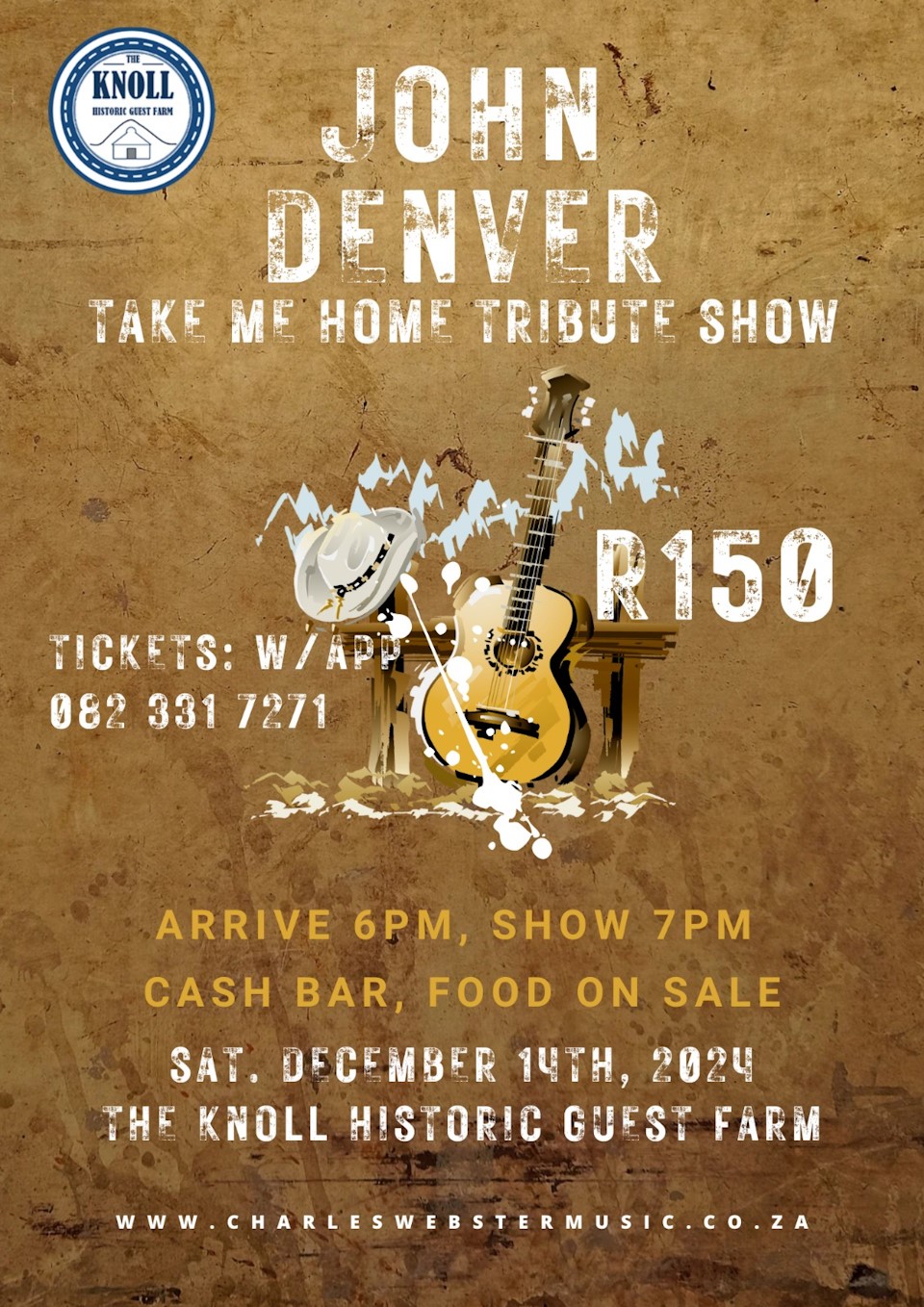 john denver sat 14 dec hilton