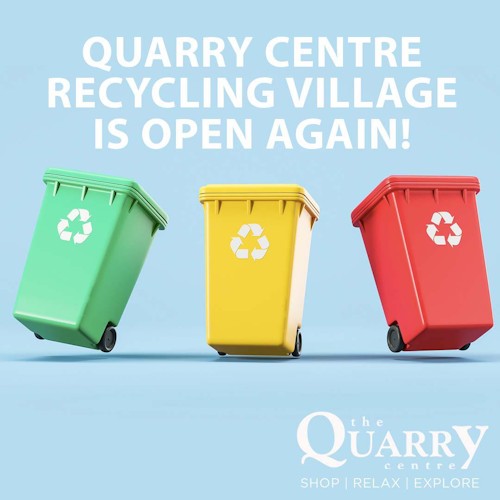 quarry recycling village OPEN