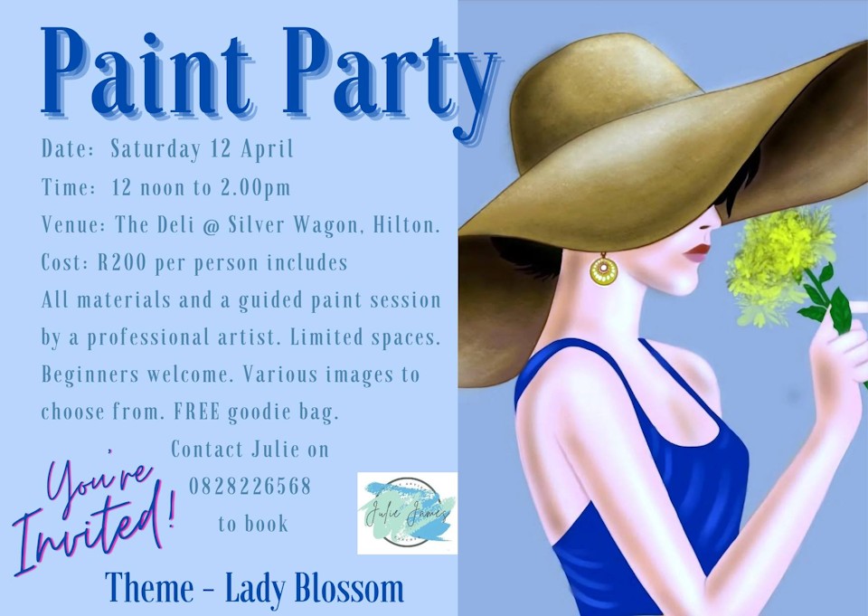 12 april hilton paint lady blossom