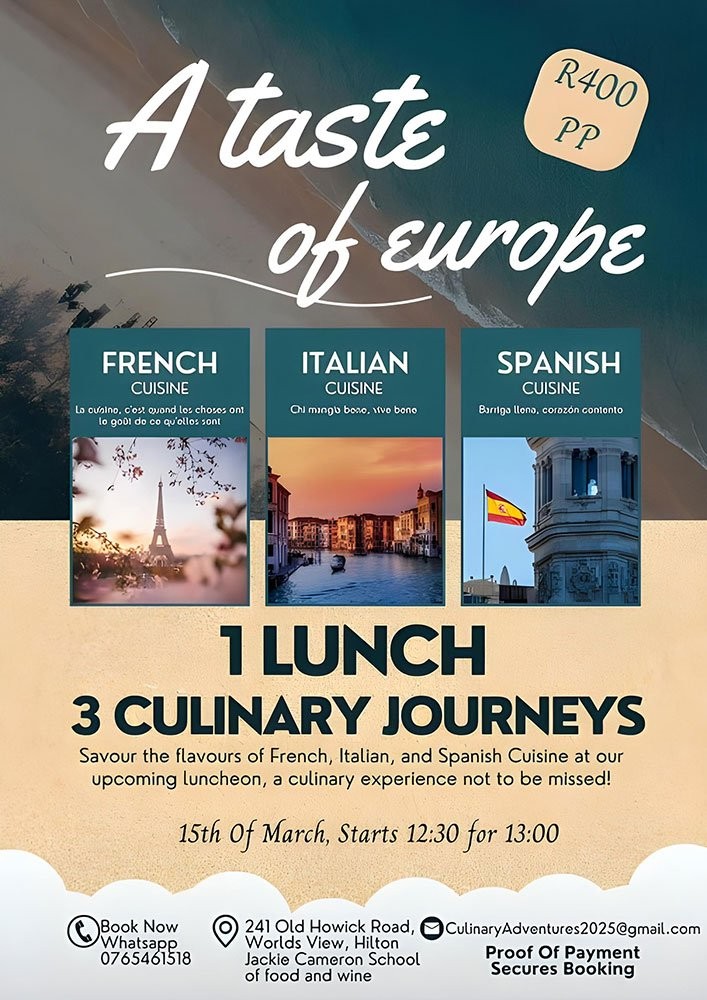 15 march lunch