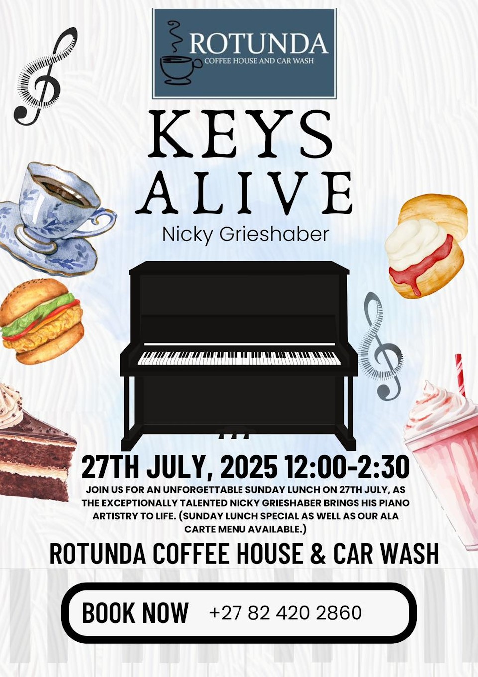 27 july hilton keys alive at rotunda