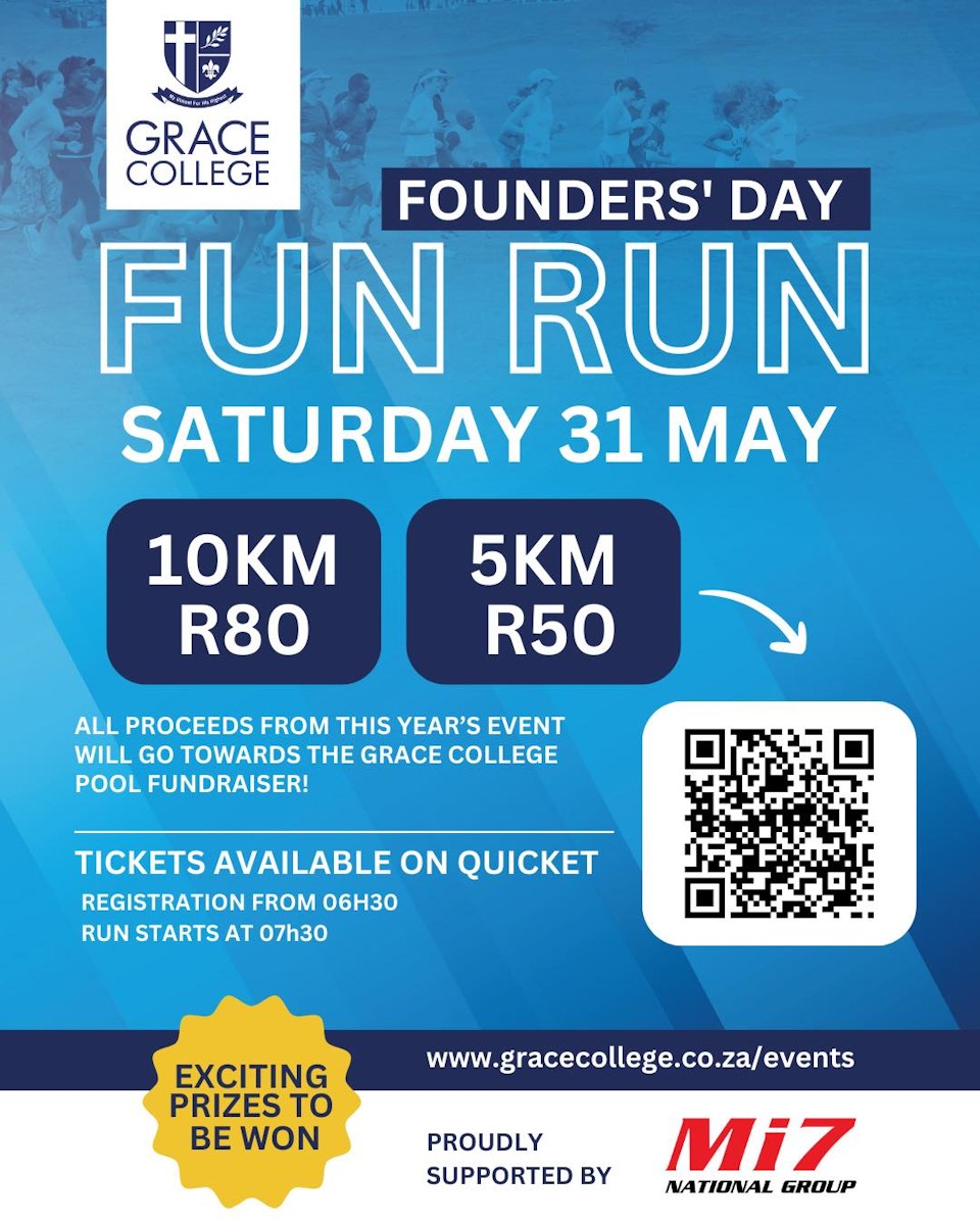 31 may grace college fun run