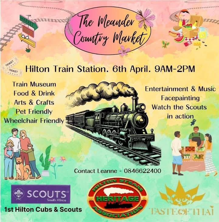 6 april hilton market at train station
