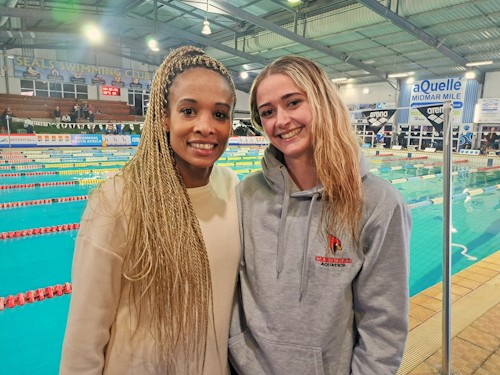 Chanelle van Wyk and Jessica Thompson