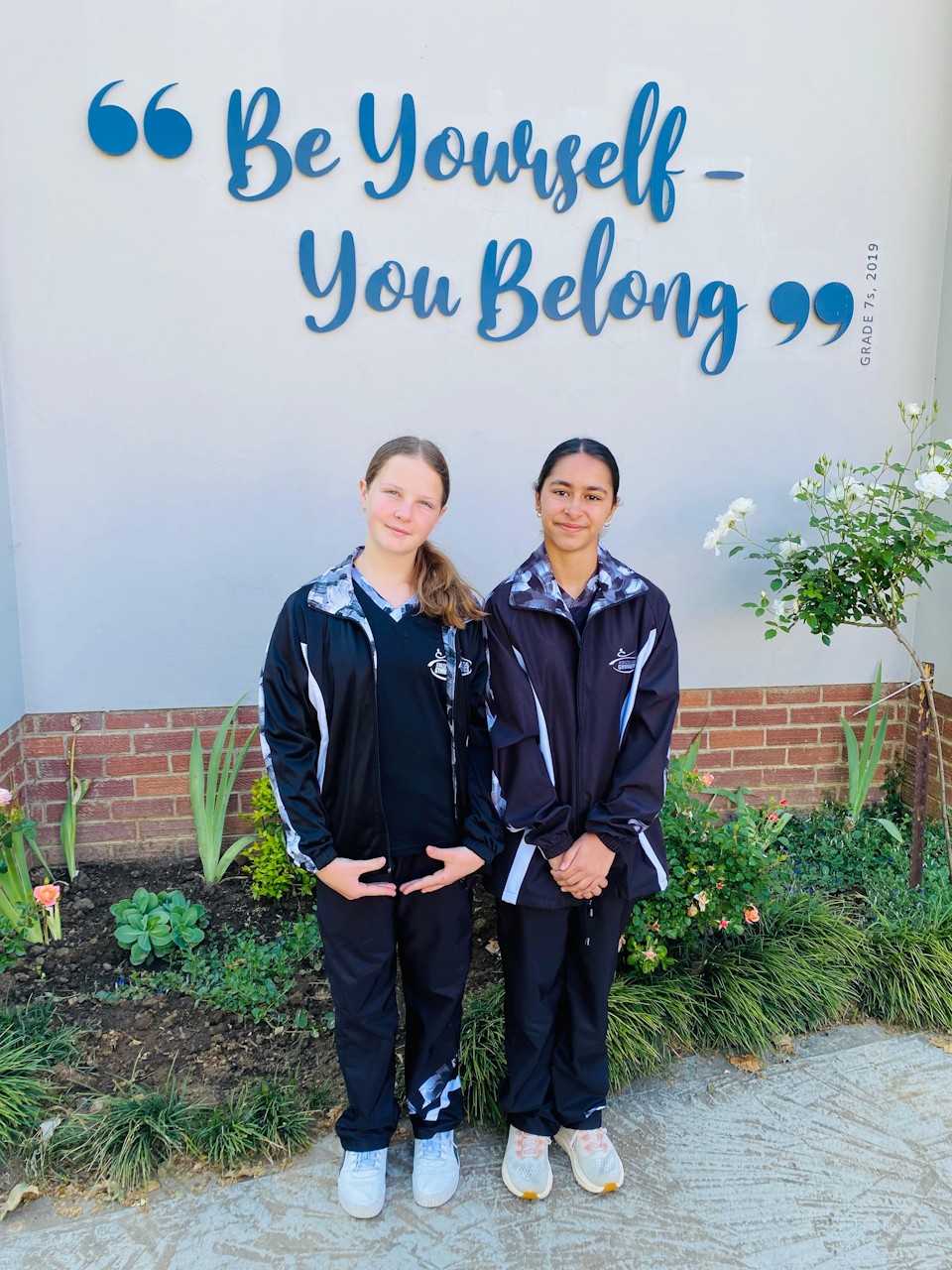 Grade 7 Prep learners Josie Dent and Zara Sufla 2