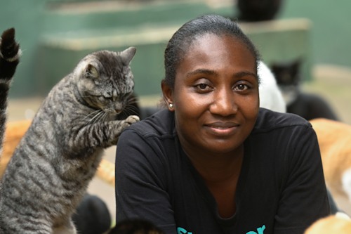 Photo Val Adamson of Nomathembu Gumede