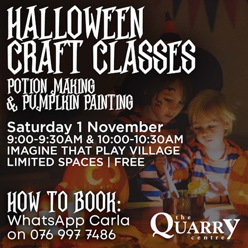 halloween craft class hilton