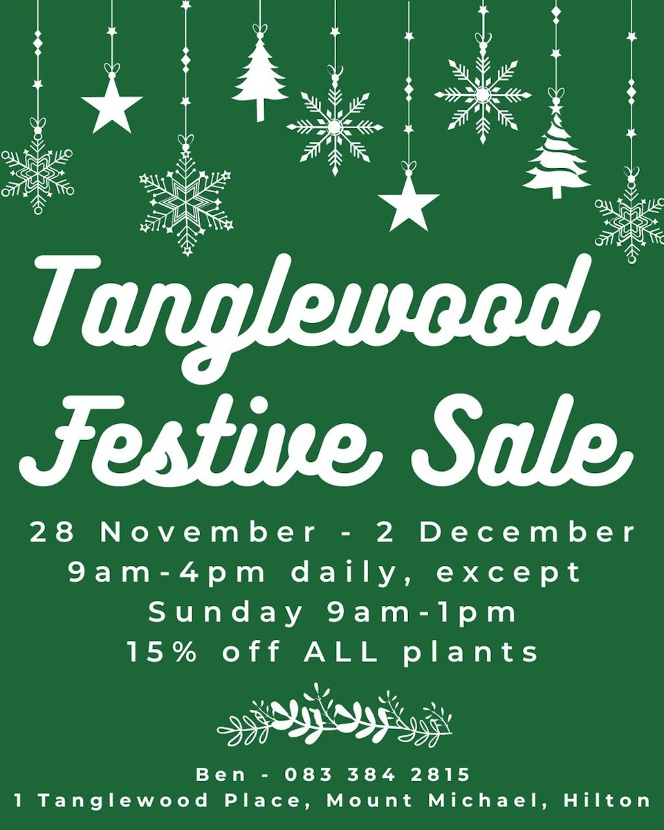 tanglewood festive sale