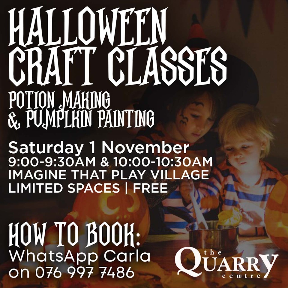 the quarry centre 1 nov halloween crfats class hilton