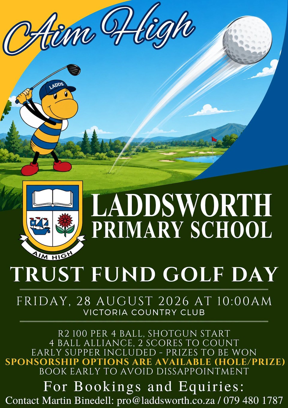 28 aug golf day