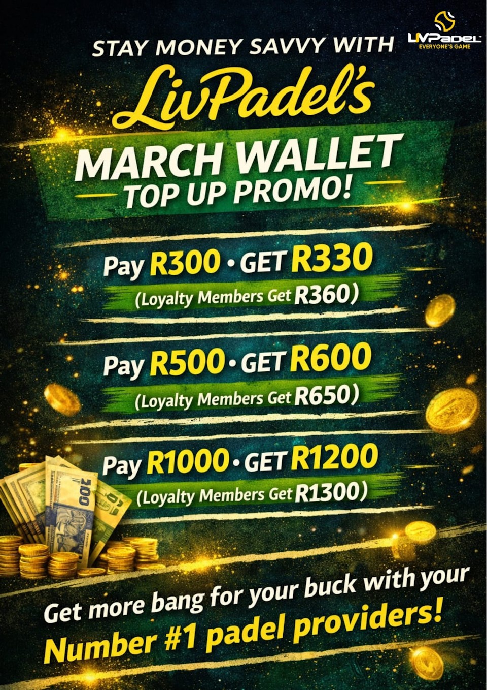 liv padel hilton march