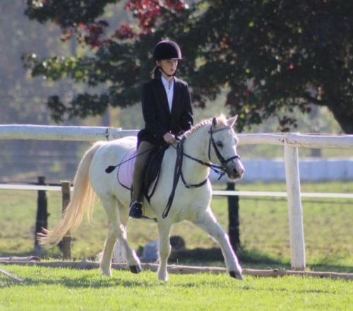 Megan with pony