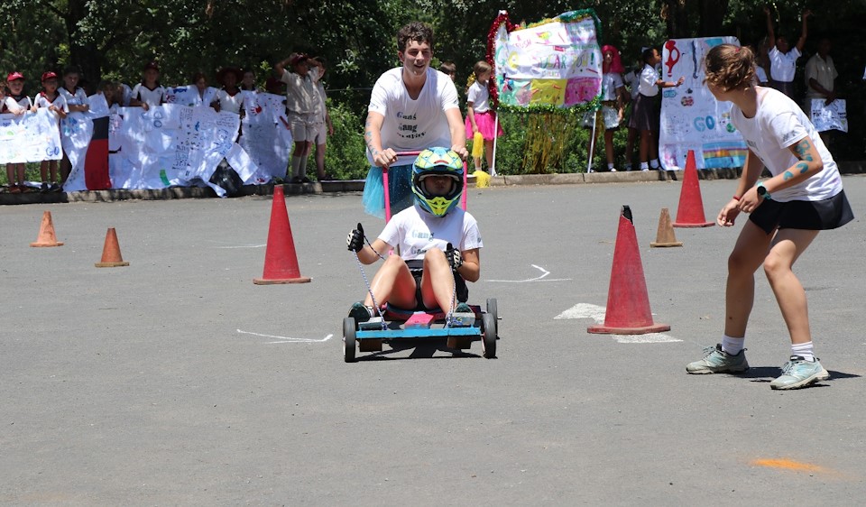cowan house go kart race