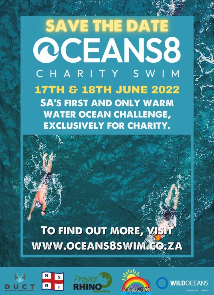 Oceans 8 Charity Swim Save the Date