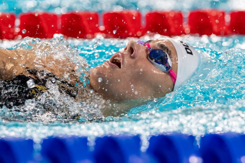 Rebecca Meder 50m backstroke