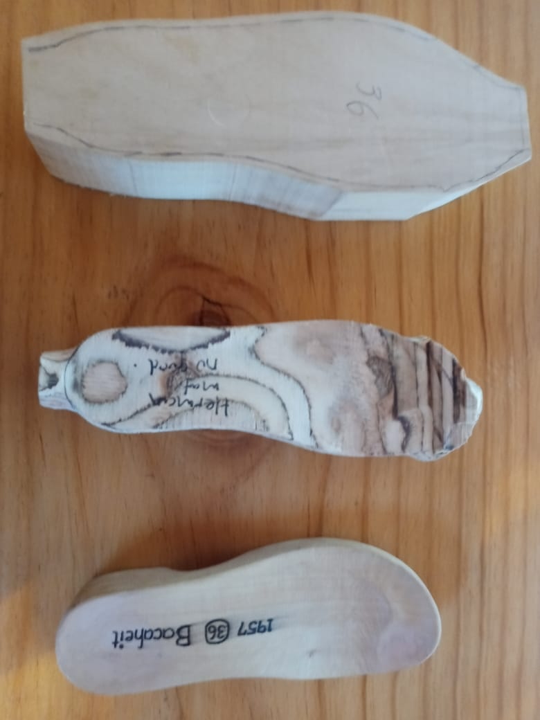 opportunity wooden clog sole