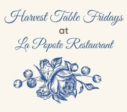 harvest table fridays 250x220