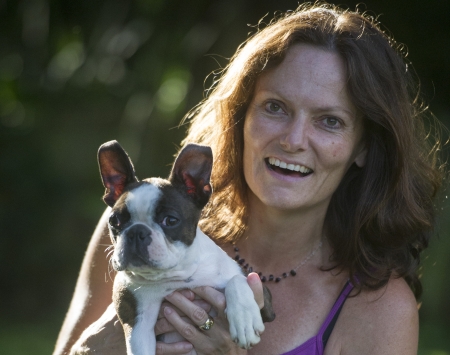shereen and jasper boston terrier