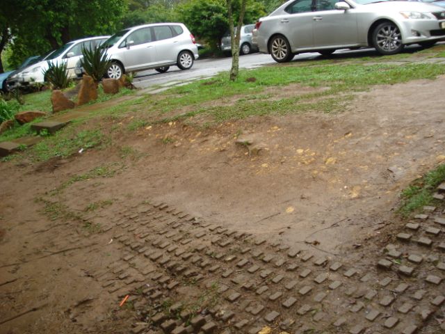 soil erosion before