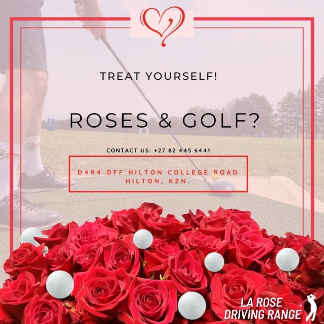roses and golf