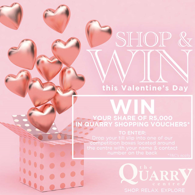 shop and win at the quarry centre